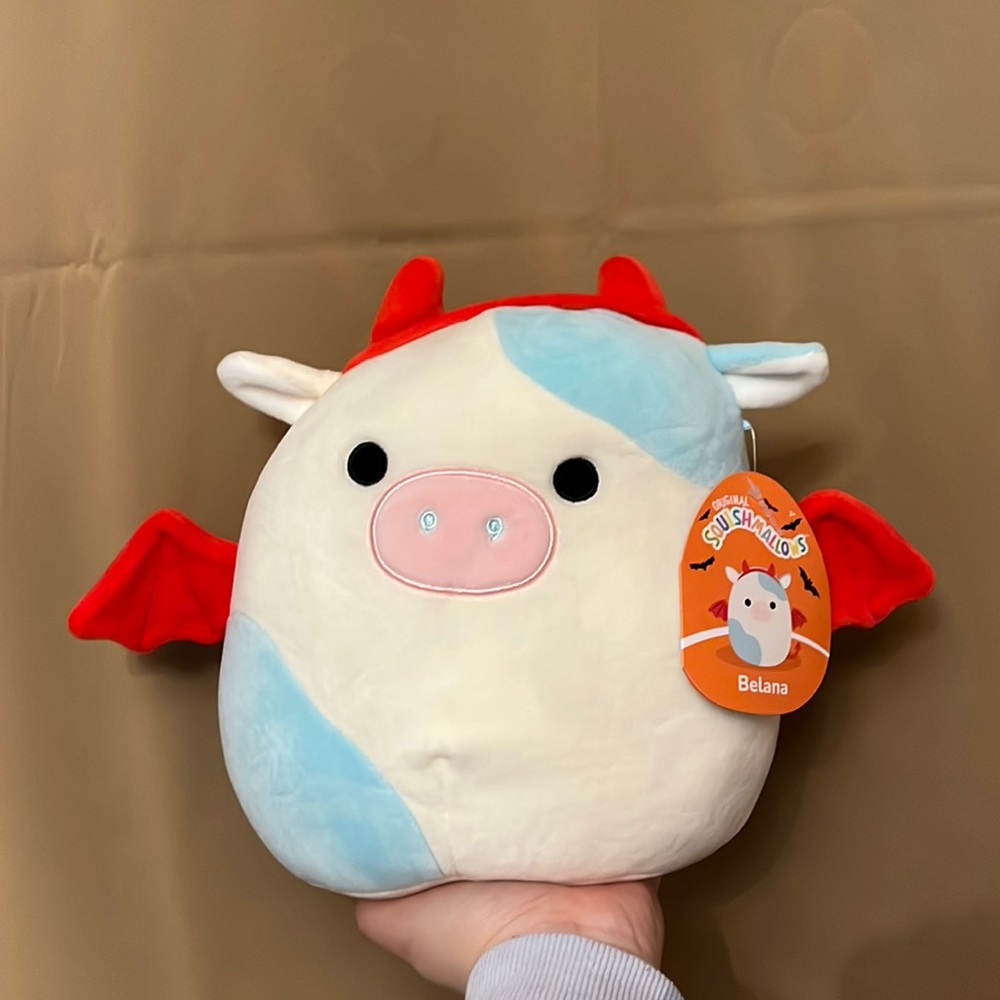 8” Devil Belana the Cow Squishmallow